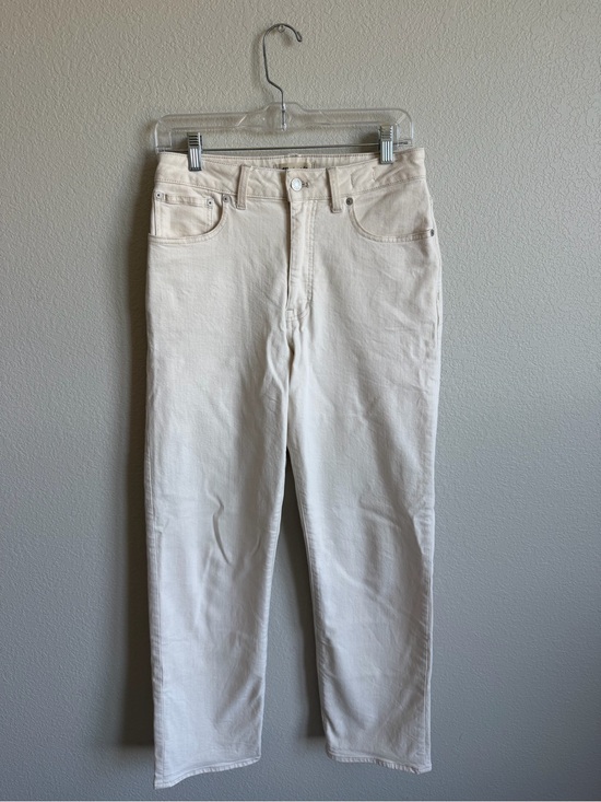 Madewell Denim - Madewell Off-White High-Rise Jeans